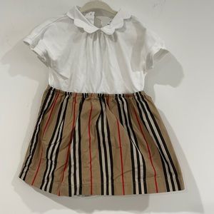 Authentic Burberry toddler dress